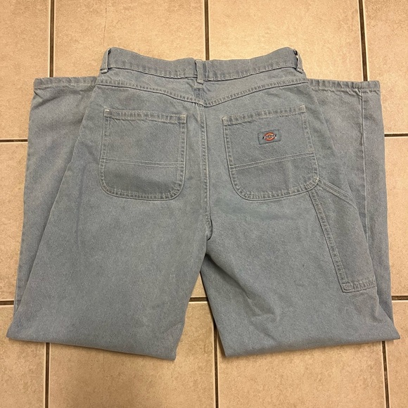Dickies Light Blue Denim Jeans - Picture 6 of 6